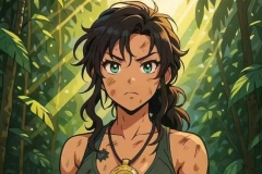 The female warrior who guards BTG