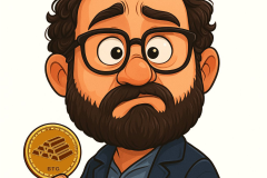 A man with glasses holding BTG